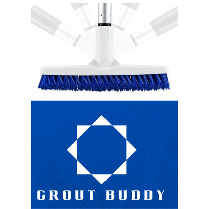 3 PACK Grout brush cleaner head for floors kitchen-bathroom -Tile and grout 3 PACK