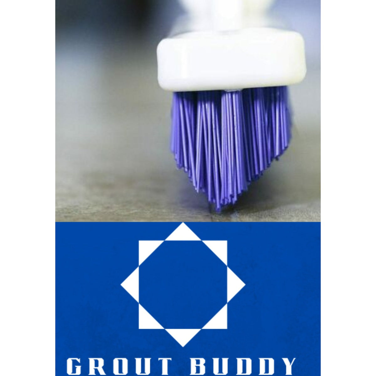 3 PACK Grout brush cleaner head for floors kitchen-bathroom -Tile and grout 3 PACK