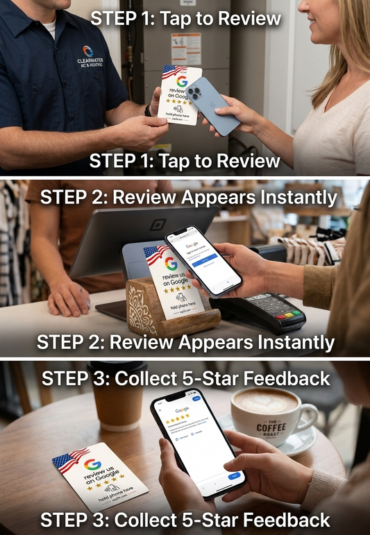 Boost Your Local SEO with the Ultimate NFC Google Review Card