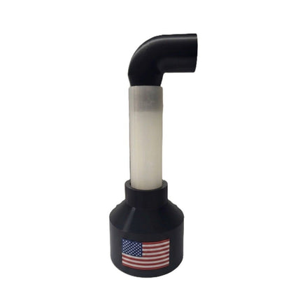 AC Drain Line Vacuum Attachment – Universal AC Condensate Line Cleaner Tool – Heavy Duty Shop Vac Adapter for Unclogging HVAC Drains – Made